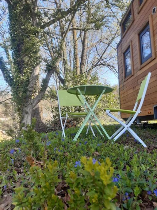 Micro Maison Bois / Tiny House Au Calme Crest Ngoại thất bức ảnh