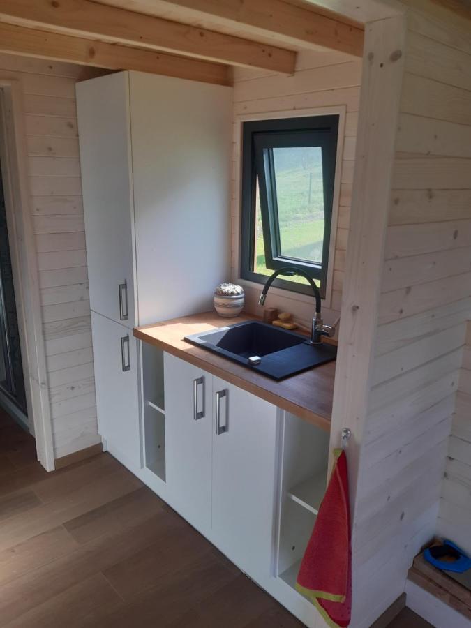 Micro Maison Bois / Tiny House Au Calme Crest Ngoại thất bức ảnh